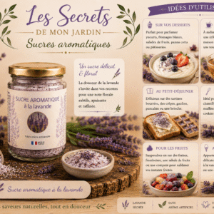 Sucre aromatique lavande