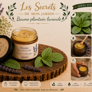Baume au plantain ,lavande