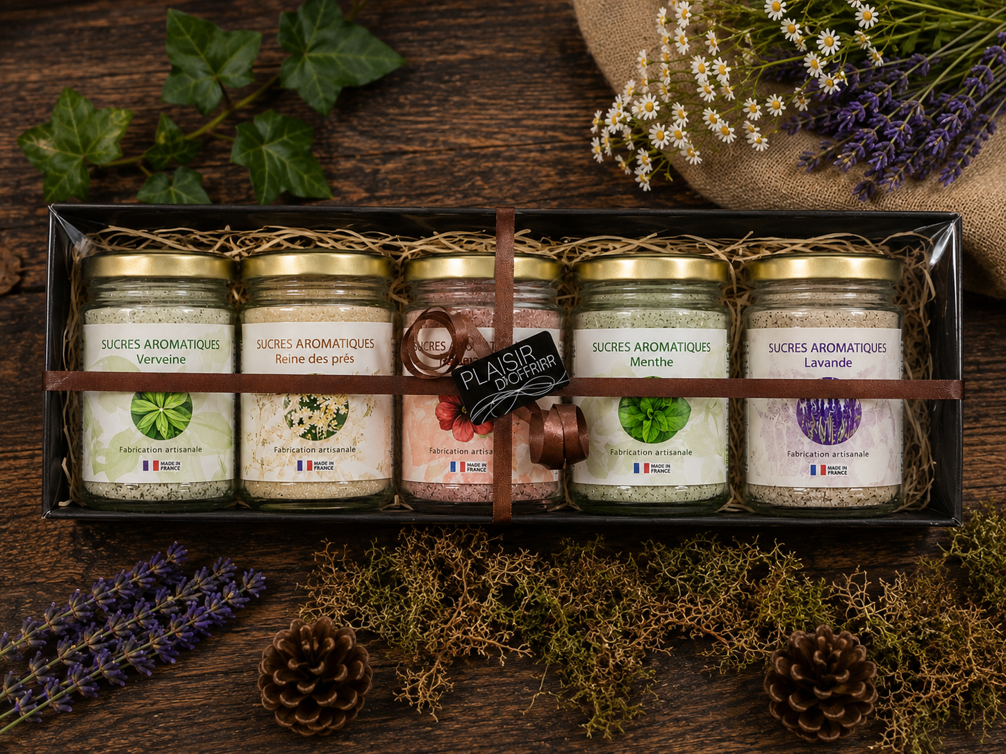 coffret sucres aromatiques