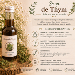 sirop de thym