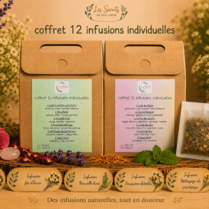 coffret de 12 infusions